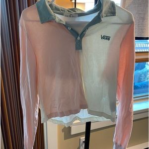 Vans cropped long sleeve